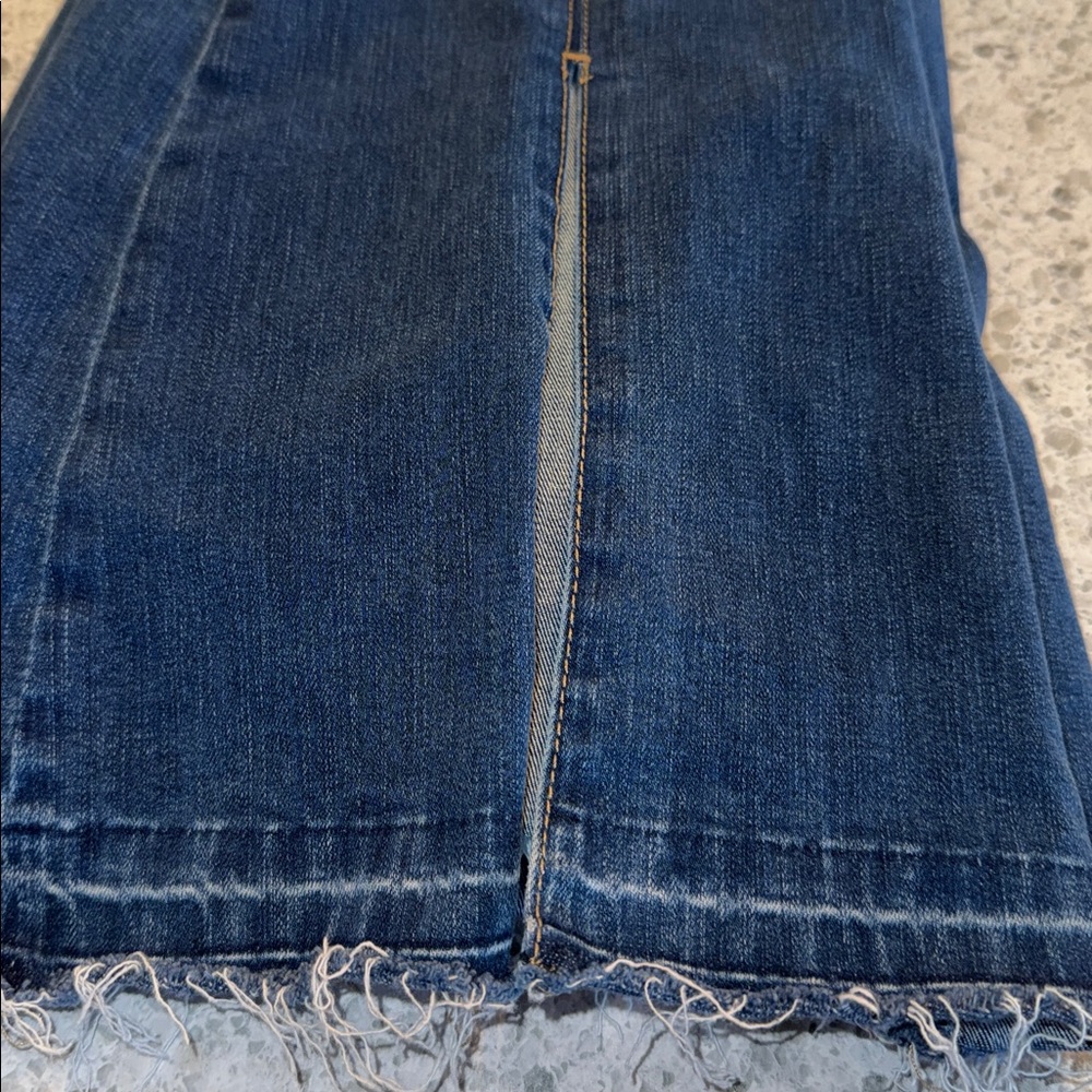 Grace Dark Blue Flare Jeans - Picture 9 of 9